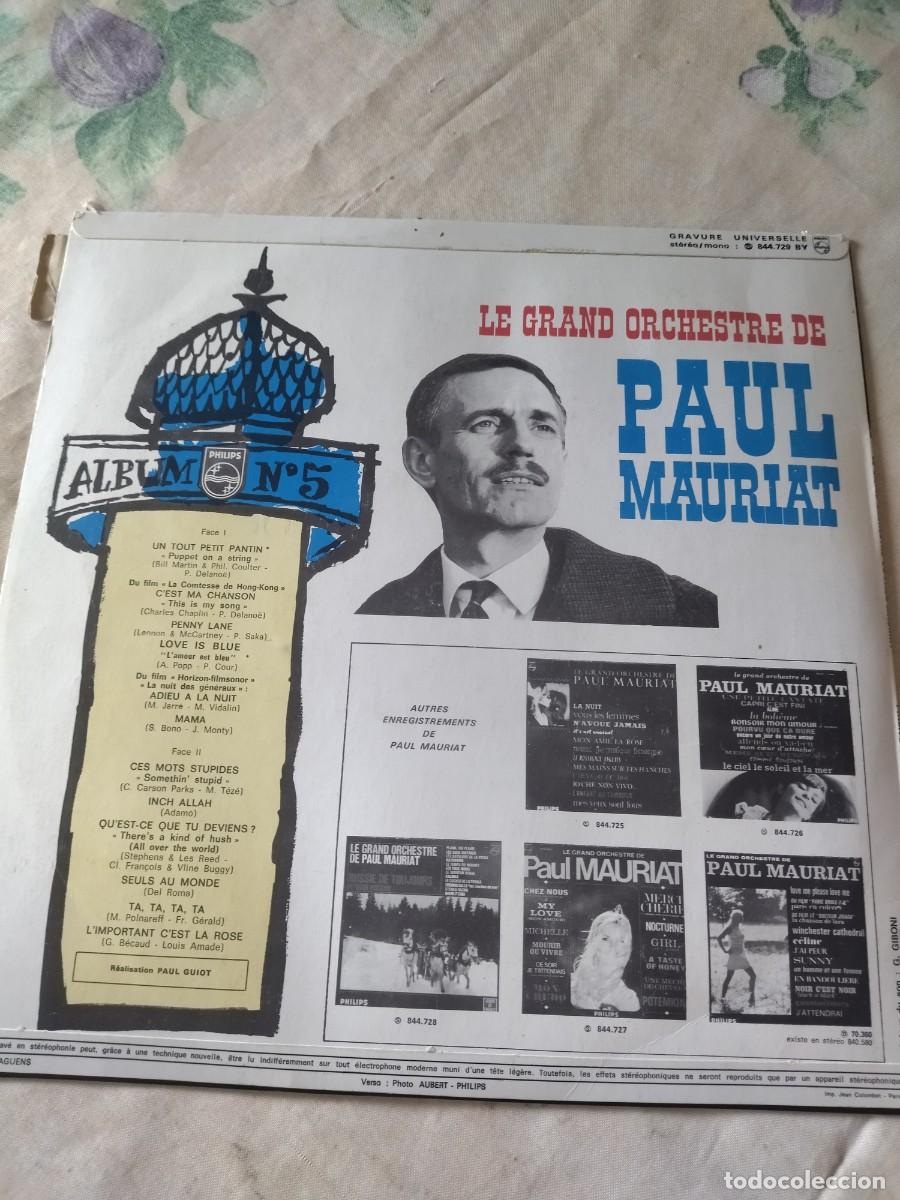 Discos de vinilo: La gran orquesta de Paul Mauriat. - Foto 2