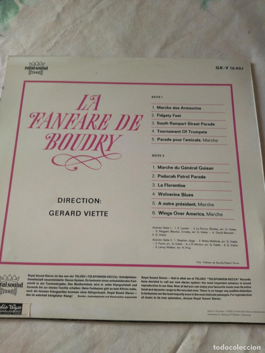 Discos de vinilo: la fanfare de boudry - Foto 2