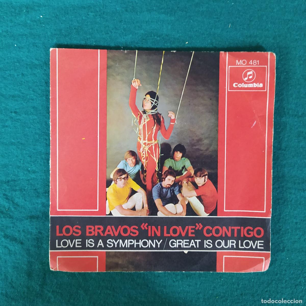 Discos de vinilo: Los Bravos - &rdquo;In Love&rdquo; Contigo - Foto 1
