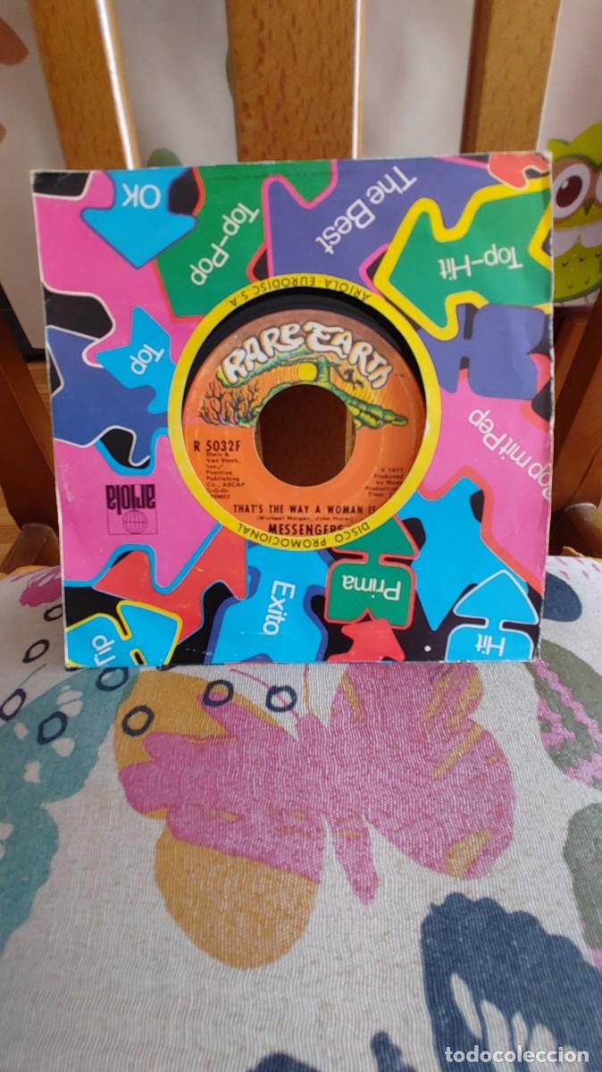 Discos de vinilo: MESSENGERS-SINGLE IN THE JUNGLE-SIN PORTADA - Foto 1