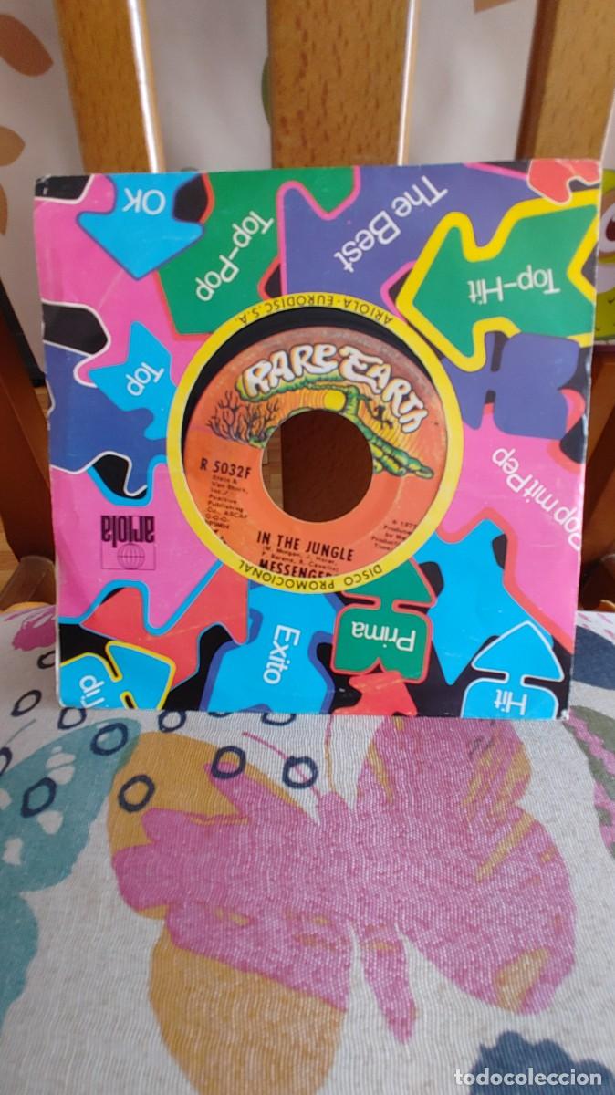Discos de vinilo: MESSENGERS-SINGLE IN THE JUNGLE-SIN PORTADA - Foto 2