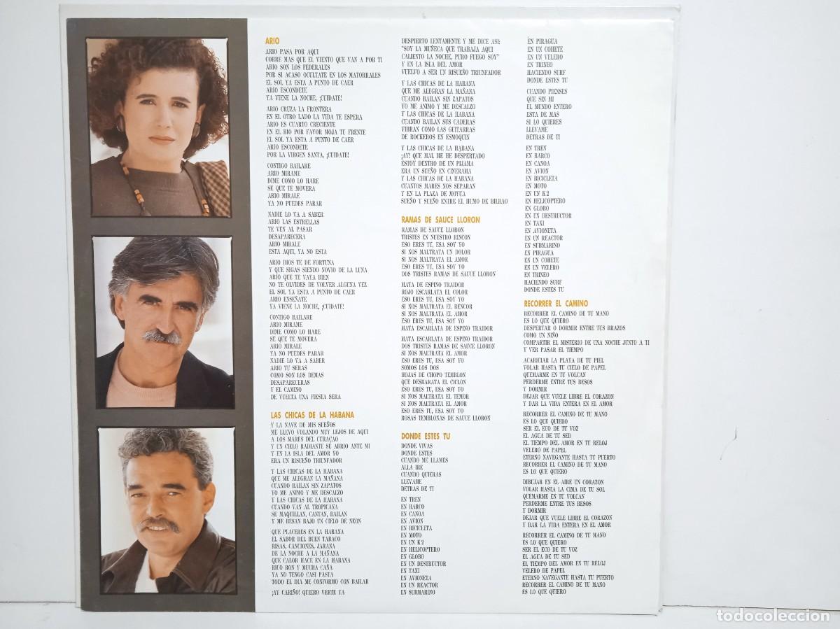 Discos de vinilo: Mocedades - Sobreviviremos - 1987 - LP - Foto 3