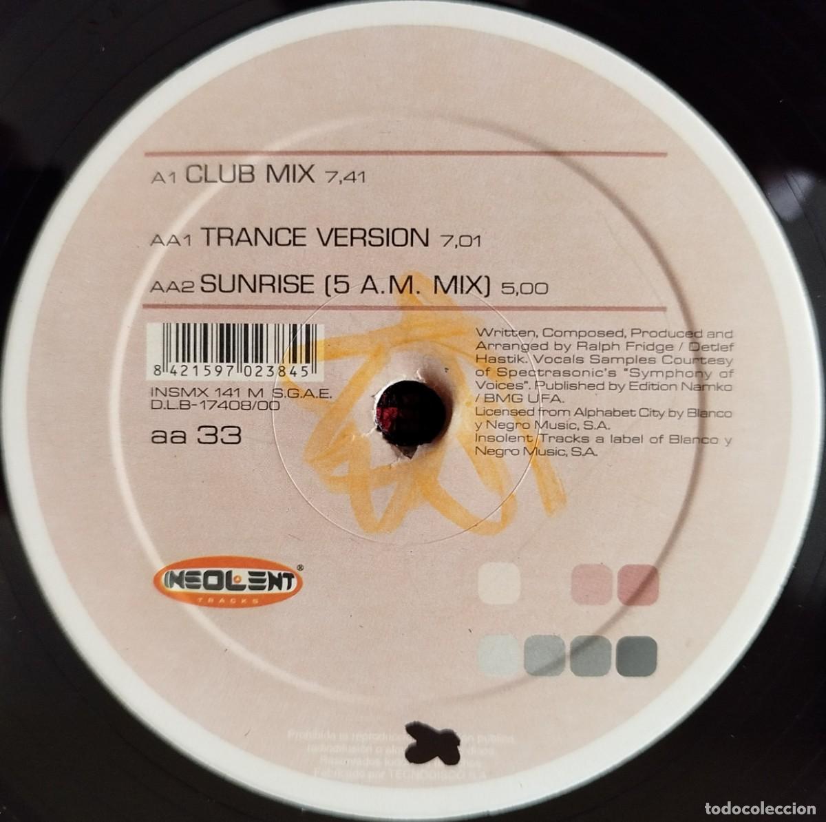 Discos de vinilo: RALPH FRIDGE ** Angel ** MAXI SINGLE VINILO 2000 - Foto 3