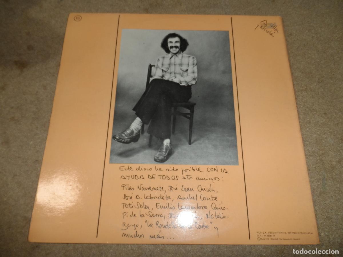 Discos de vinilo: Joaqu&iacute;n Carbonell &ndash; Con La Ayuda De Todos (SPAIN 1976) - Foto 3