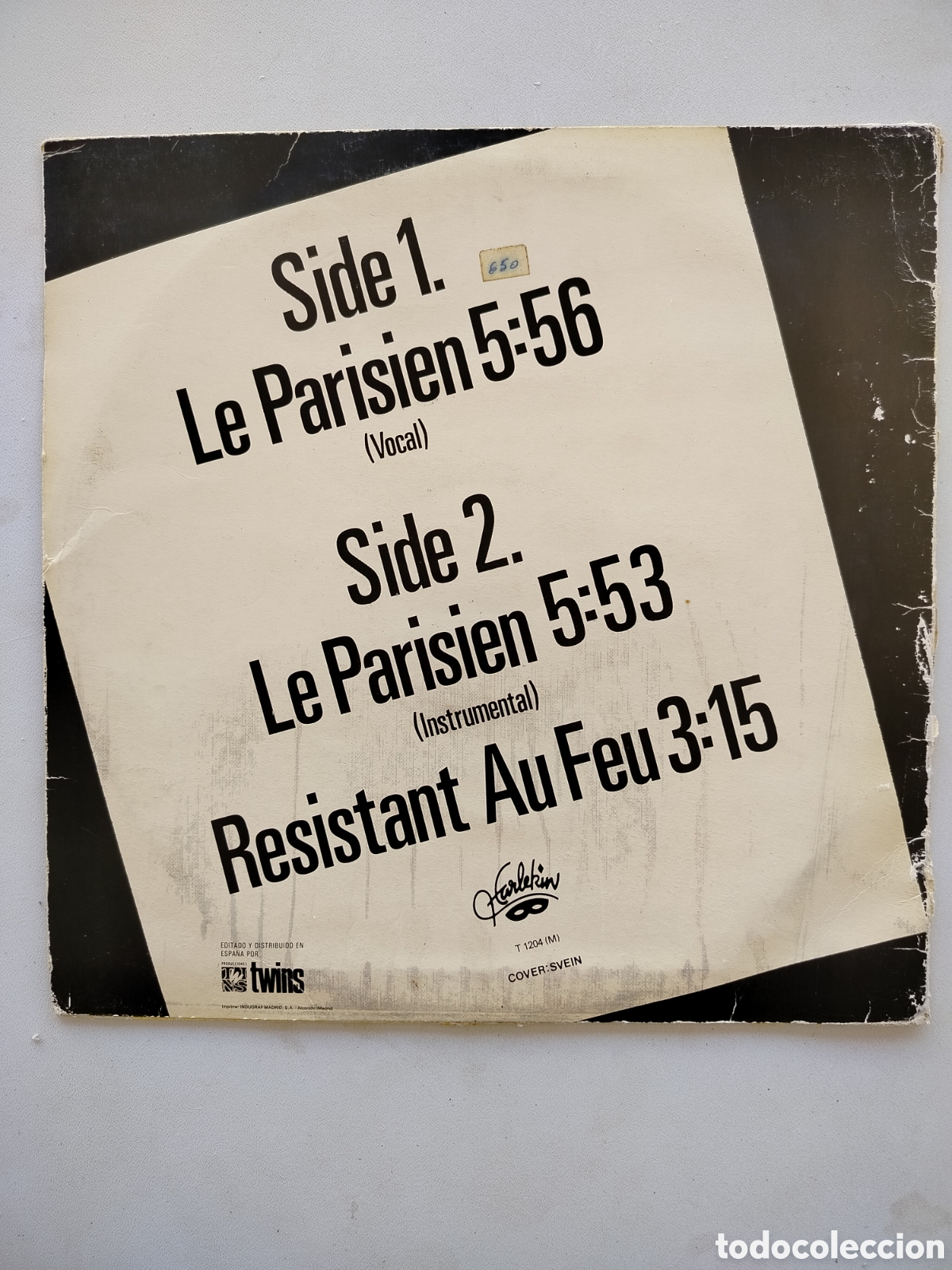 Discos de vinilo: Gim-Mix Le Parisien. - Foto 2