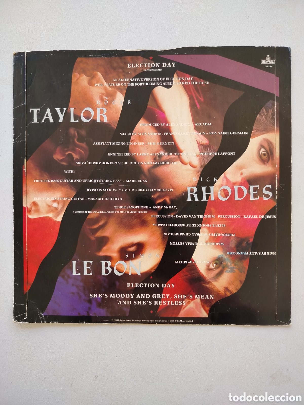 Discos de vinilo: Arcadia Election Day Maxi-Single - Foto 2