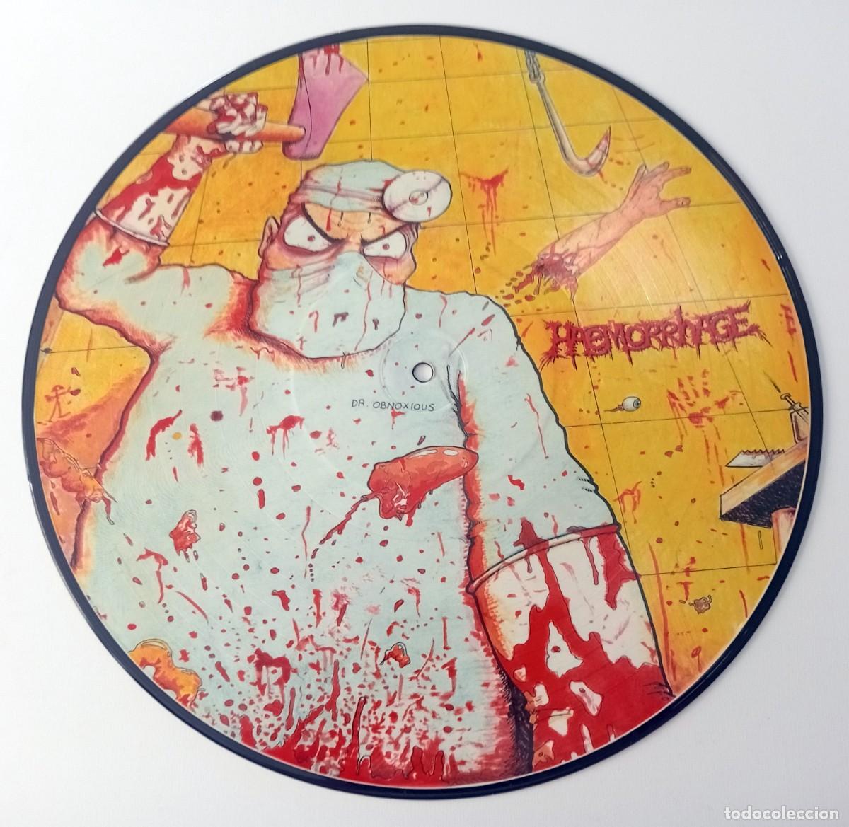 Discos de vinilo: HAEMORRHAGE - GRUME PICTURE DISC - Foto 1