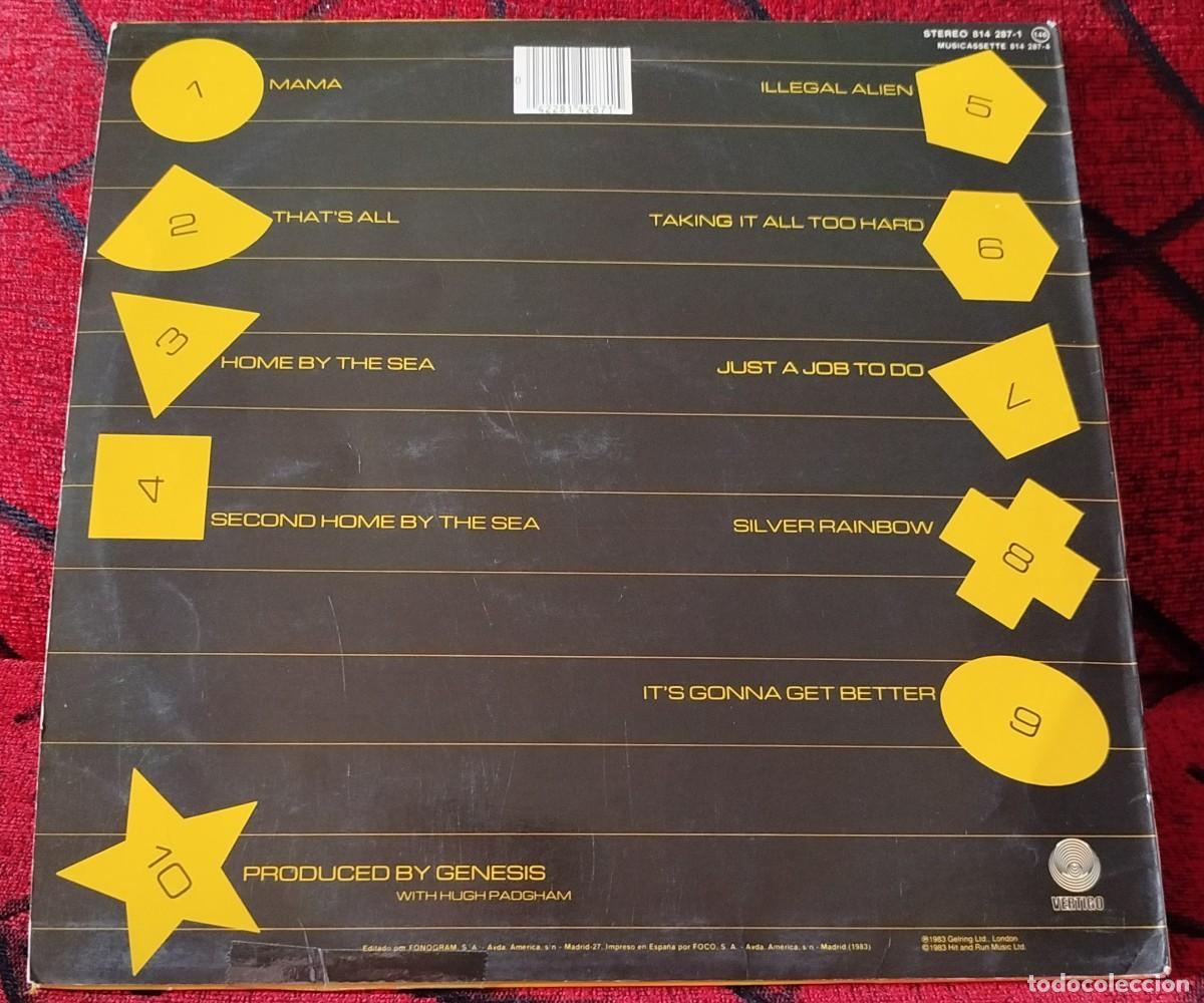 Discos de vinilo: GENESIS ** Genesis ** VINILO LP ORIGINAL 1983 - Foto 2