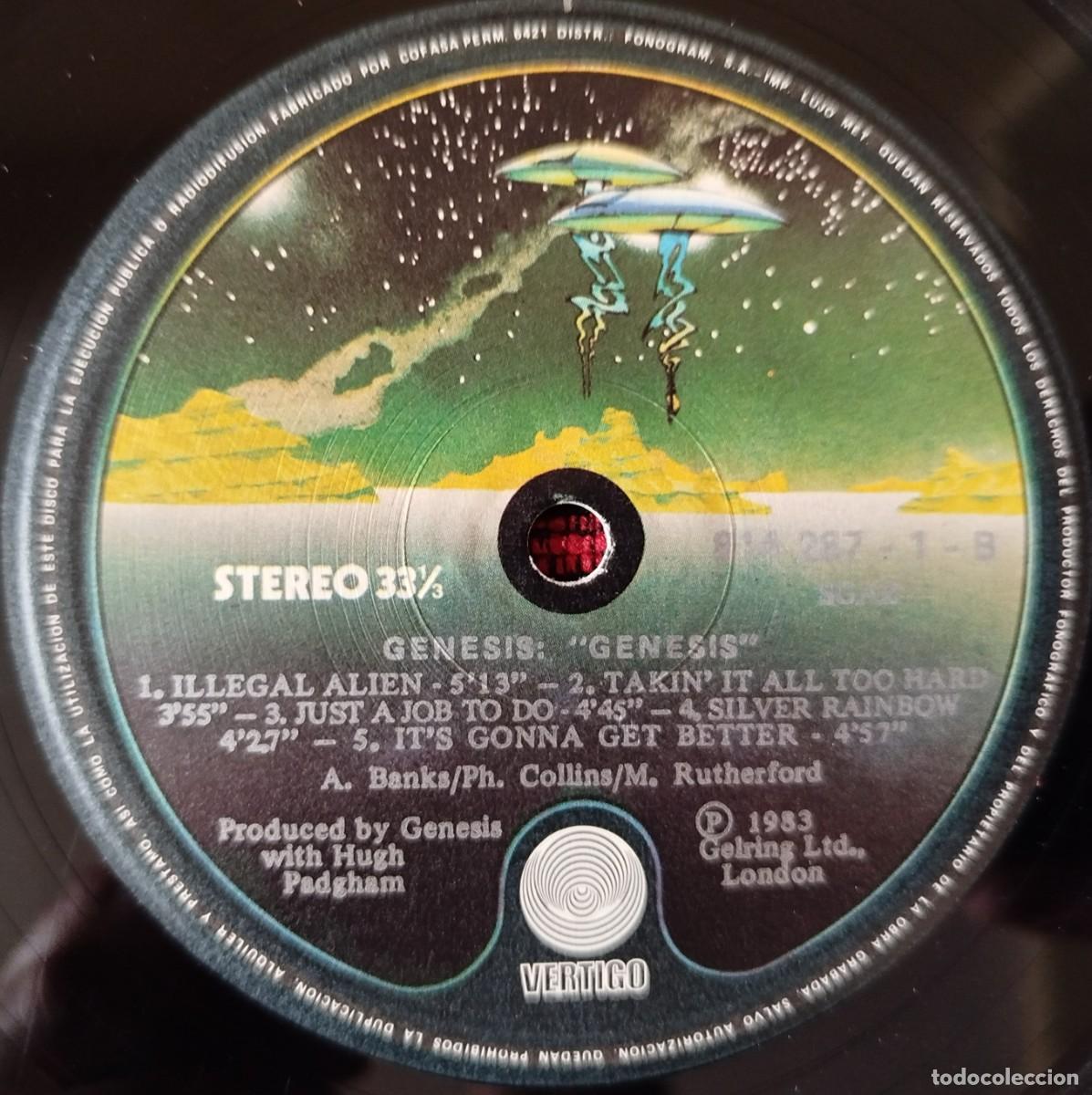 Discos de vinilo: GENESIS ** Genesis ** VINILO LP ORIGINAL 1983 - Foto 4