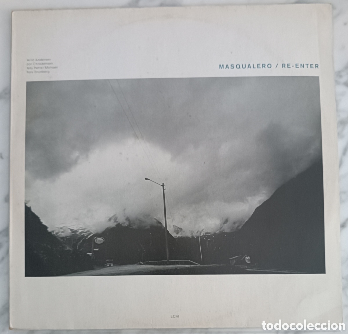 Discos de vinilo: LP MASQUALERO RE-ENTER DISCO VINILO. MOLVAER - Foto 1