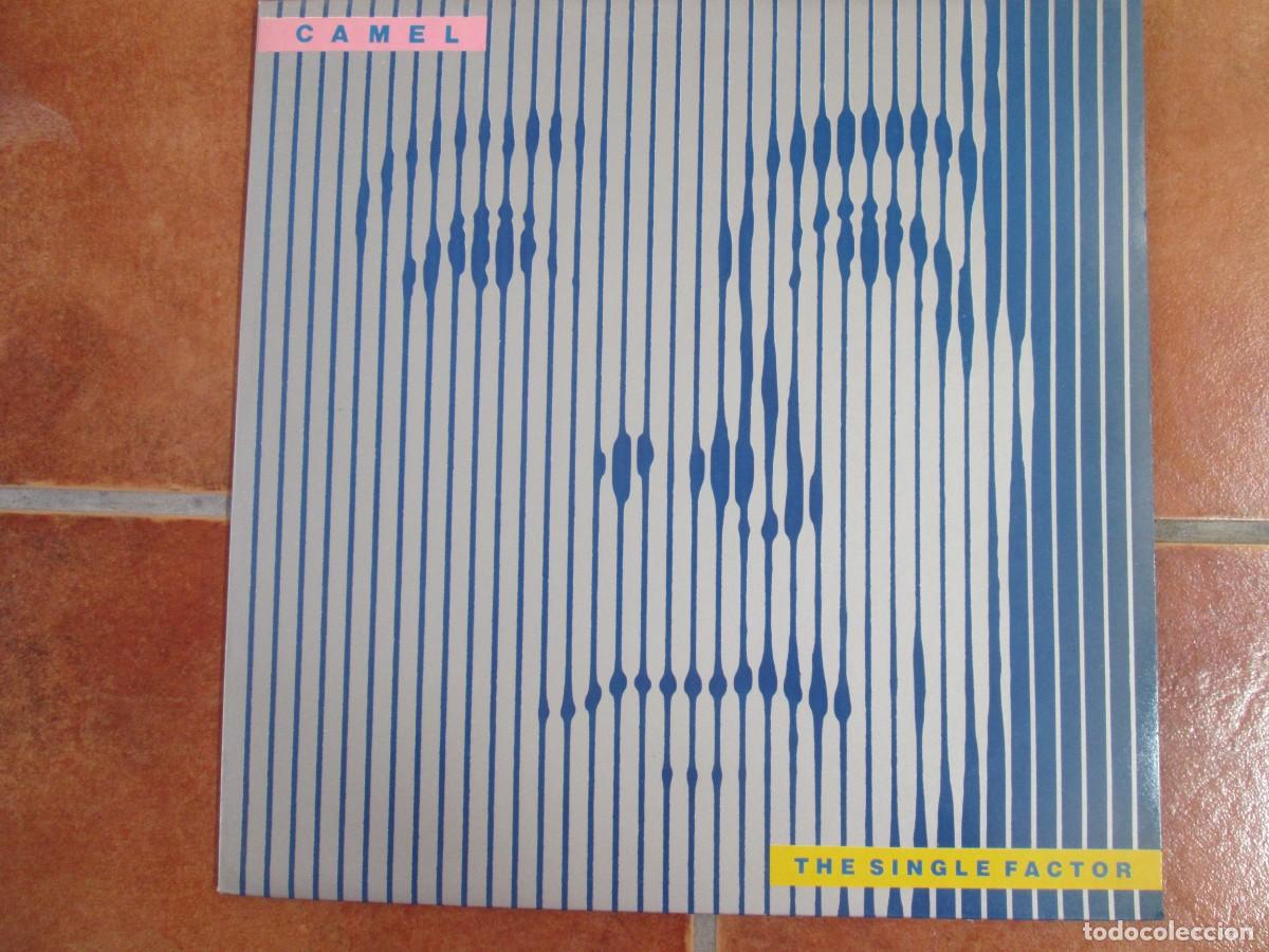 Discos de vinilo: CAMEL - The Single Factor. LP, edici&oacute;n espa&ntilde;ola 12&rdquo; 1982. Insert. Impecable (NM) - Foto 1