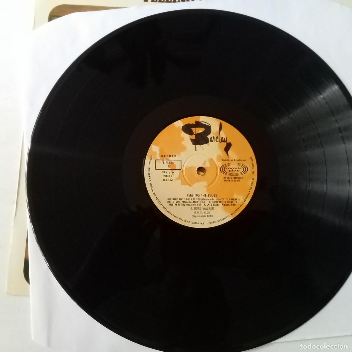 Discos de vinilo: T-Bone Walker &ndash; Feeling The Blues. LP - Foto 4