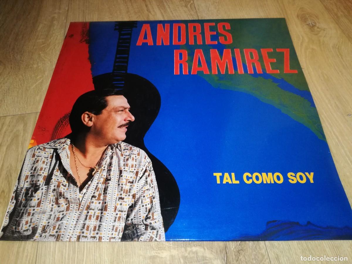 Discos de vinilo: ANDRES RAMIREZ-TAL COMO SOY-ORIGINAL 1990 - Foto 1