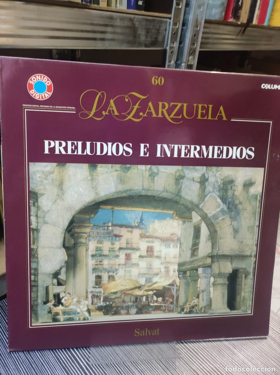 Discos de vinilo: PRELUDIOS E INTERMEDIOS LA ZARZUELA - Foto 1