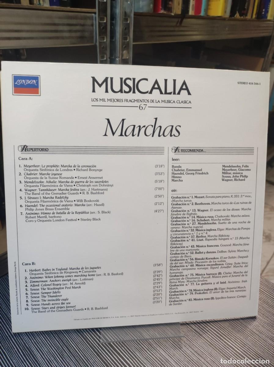 Discos de vinilo: MARCHAS MUSICALIA SALVAT - Foto 2