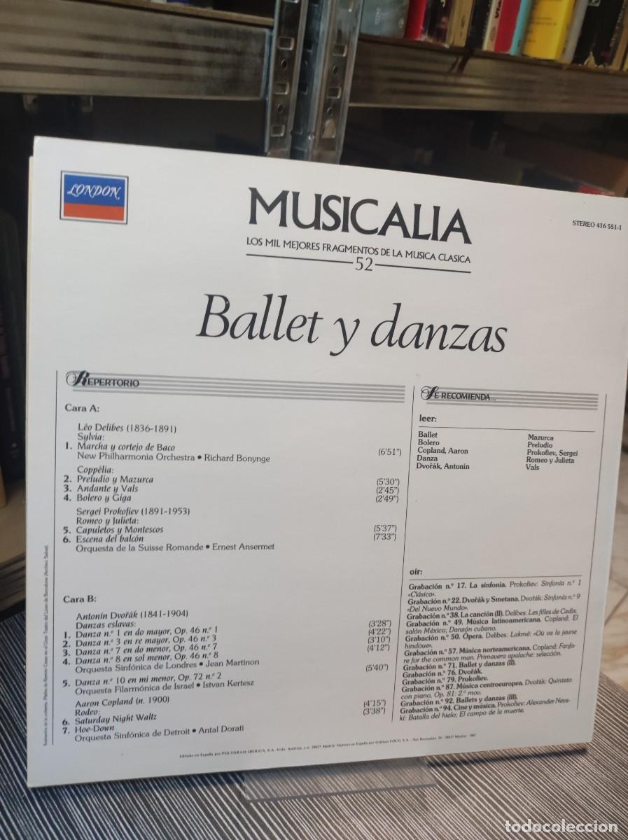 Discos de vinilo: BALLET Y DANZAS MUSICALIA - Foto 2