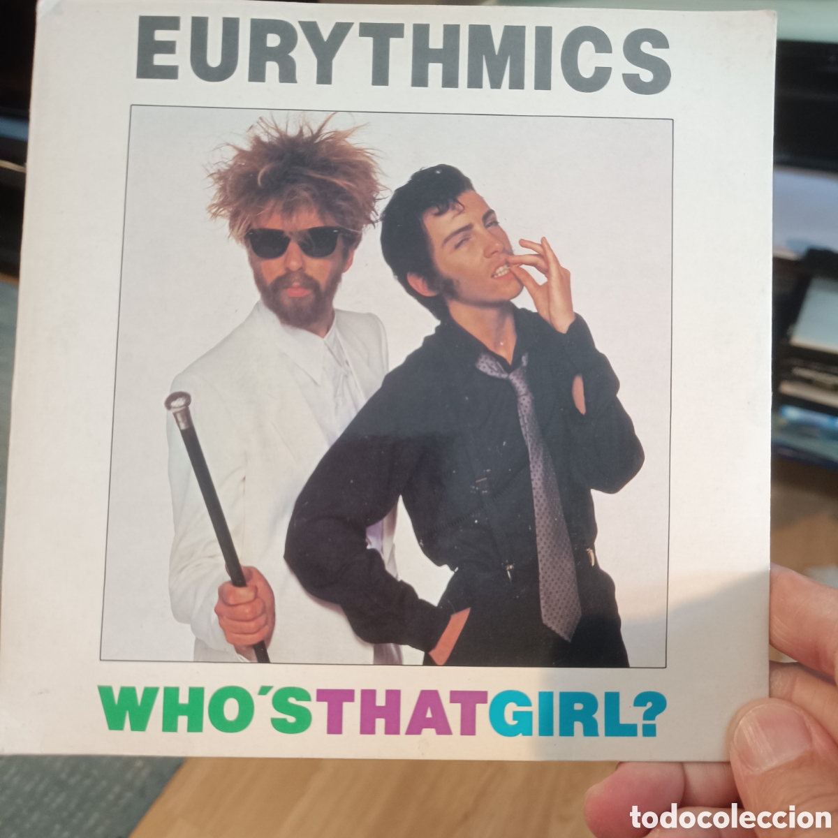 Discos de vinilo: Eurythmics &ndash; Whos That Girl? (7&rdquo;, Pop) - Foto 1