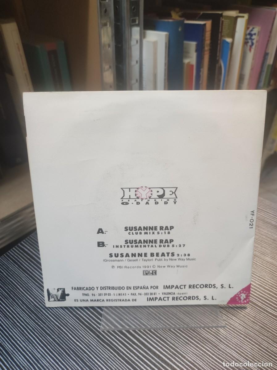 Discos de vinilo: Hype Featuring G. Daddy &ndash; Susanne Rap - Foto 2