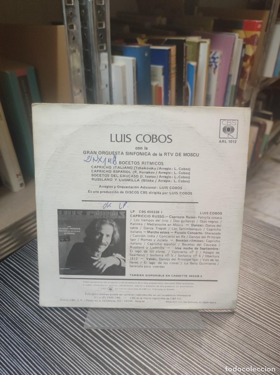 Discos de vinilo: LUIS COBOS BOCETOS RITMICOS - Foto 2