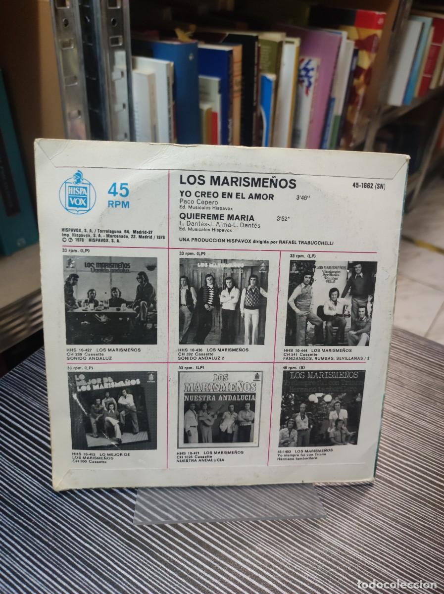 Discos de vinilo: Los Marisme&ntilde;os &ndash; Yo Creo En El Amor - Foto 2