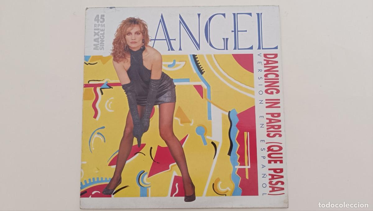 Discos de vinilo: Angel &ndash; Dancing In Paris, Que Pasa (Version En Espa&ntilde;ol) - Foto 1