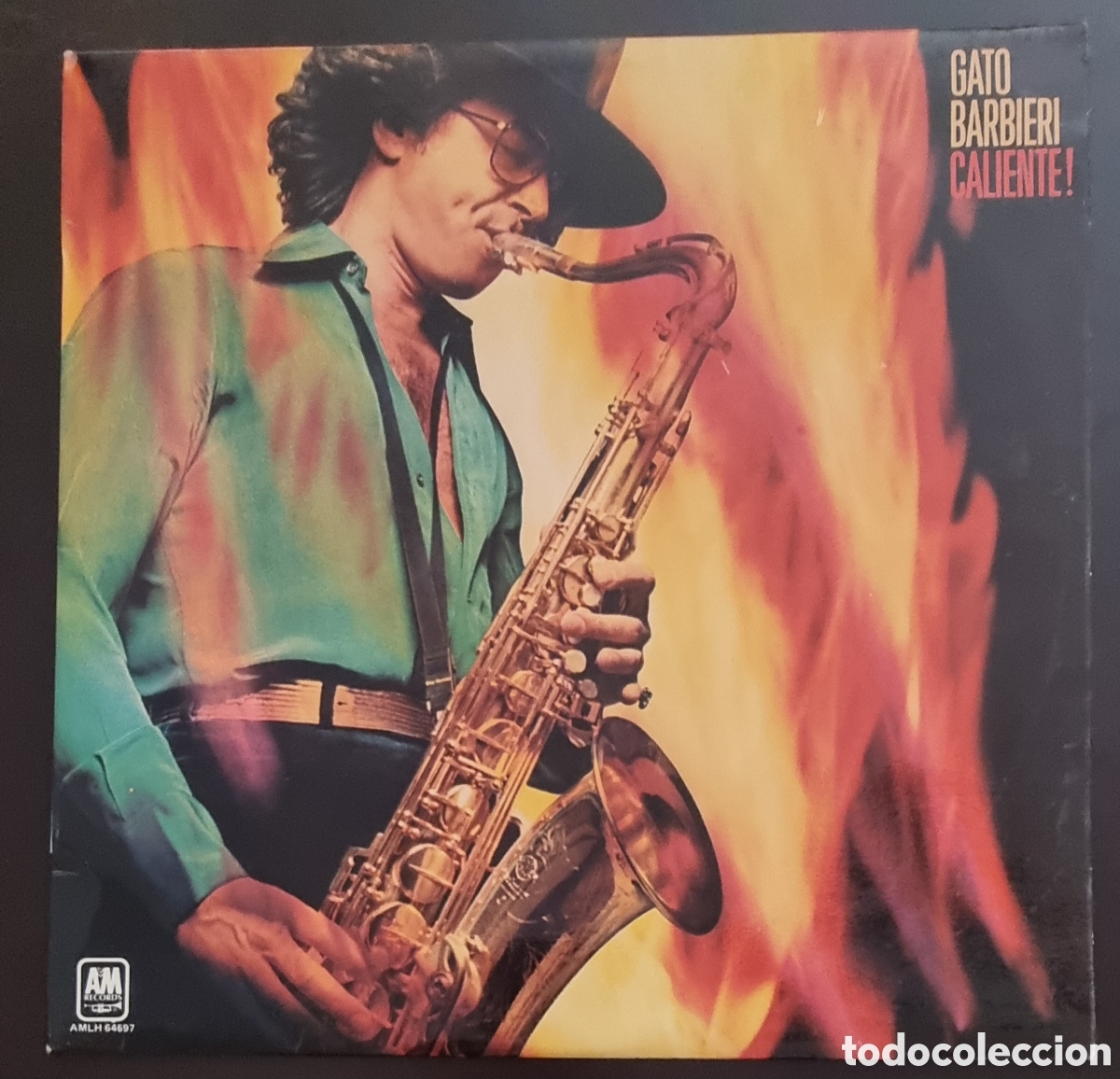 Discos de vinilo: GATO BARBIERI - CALIENTE! - LP 1977 - Foto 1