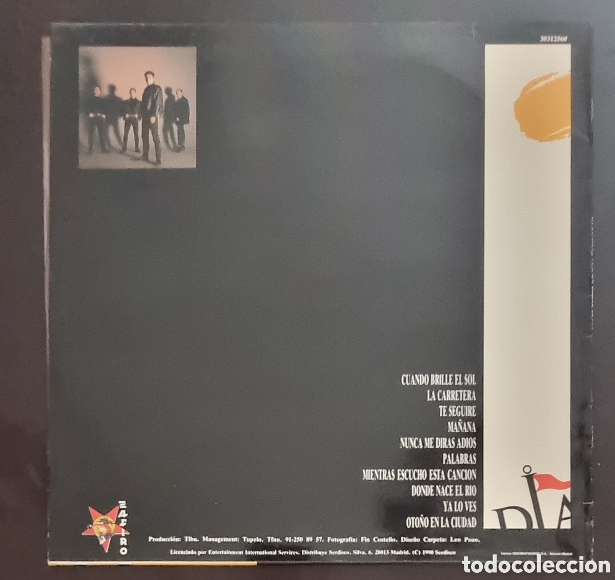 Discos de vinilo: LA GUARDIA - CUANDO BRILLE EL SOL 1990 - Foto 2