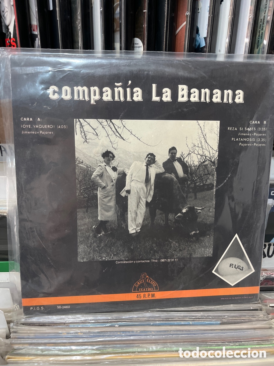 Discos de vinilo: platanosis banda sonora original - Foto 2