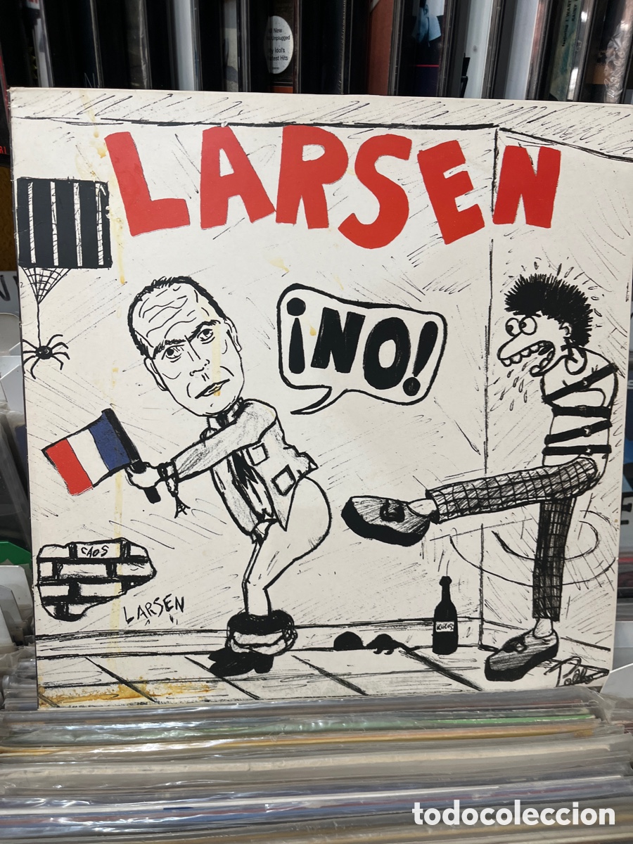 Discos de vinilo: larsen no frontera francesa - Foto 1