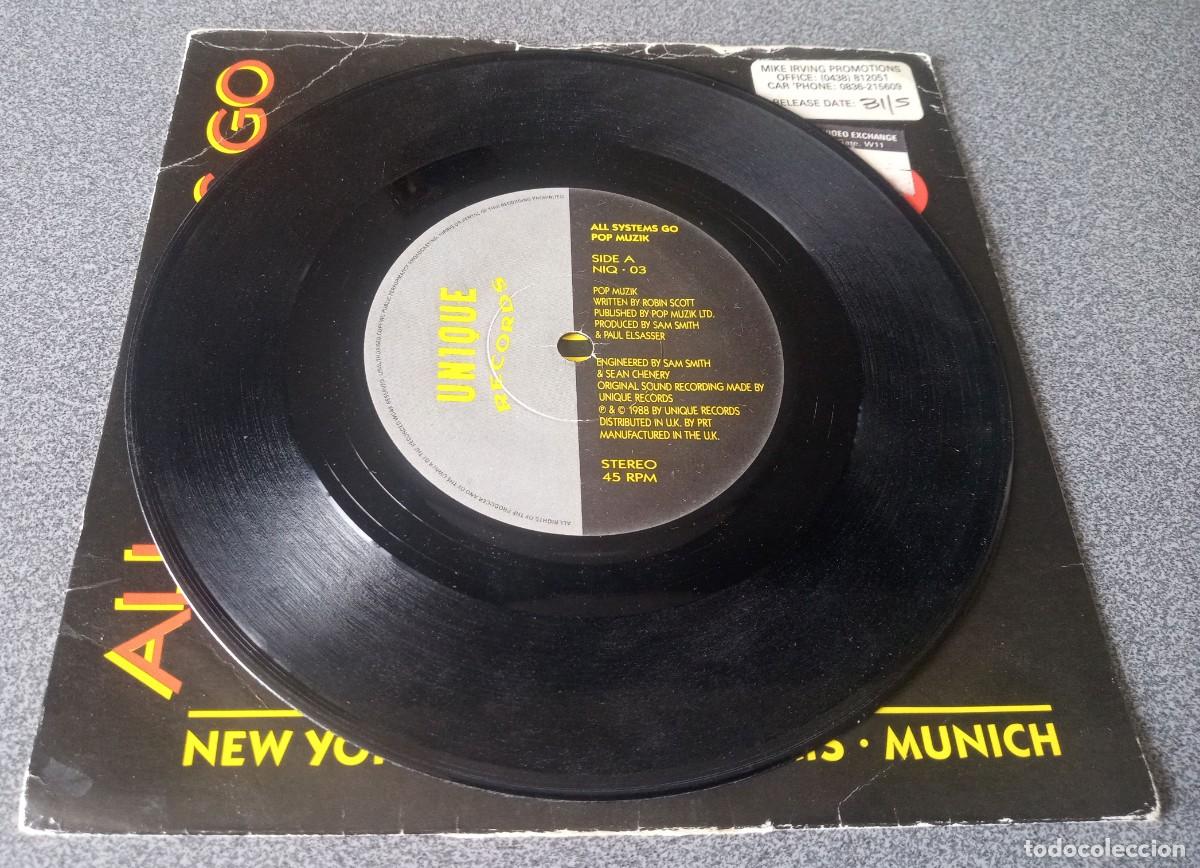 Discos de vinilo: Vinilo Ep All Systems Go Pop Muzik - Foto 3