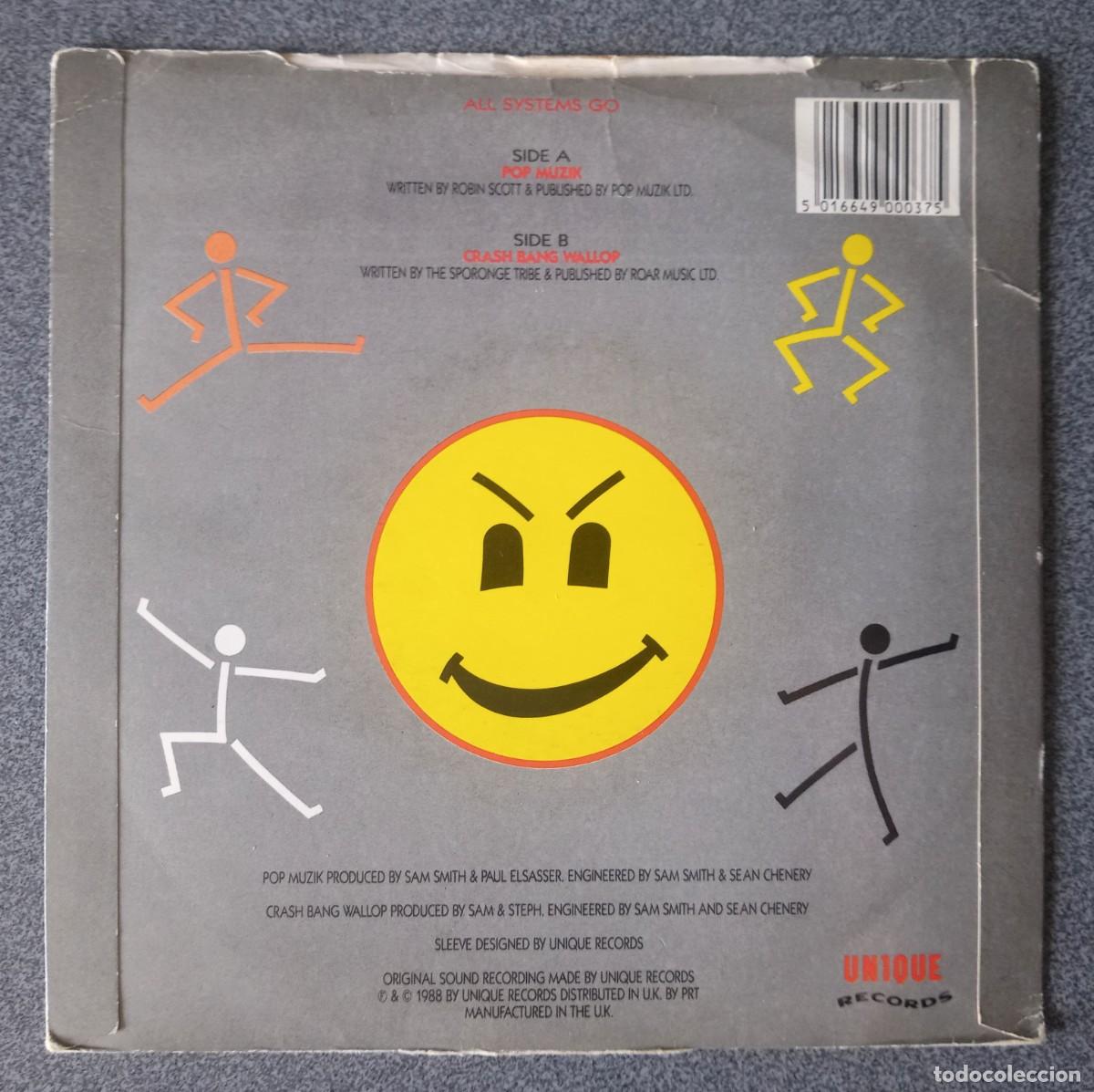 Discos de vinilo: Vinilo Ep All Systems Go Pop Muzik - Foto 4