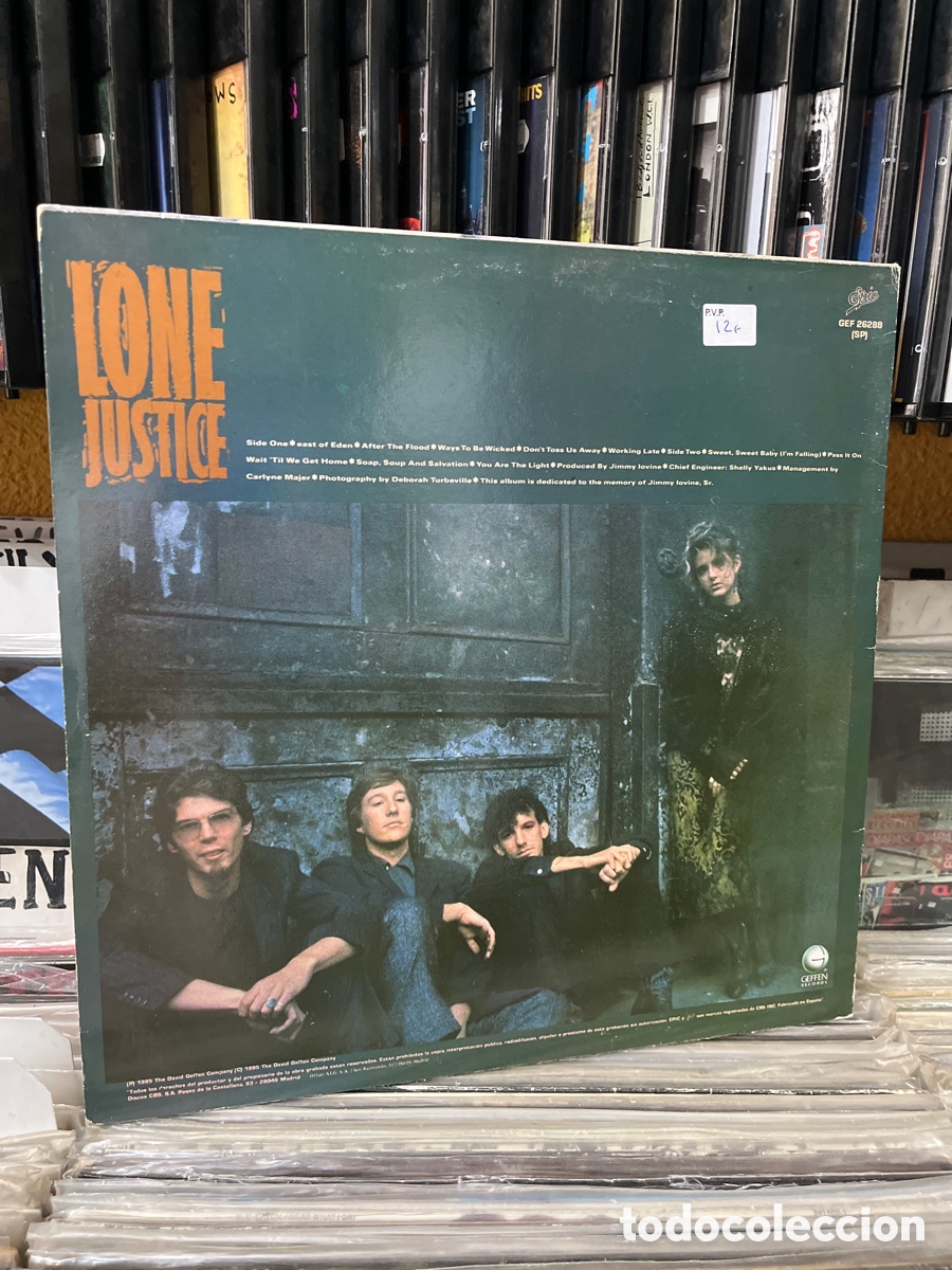 Discos de vinilo: lone justice lone justice - Foto 2
