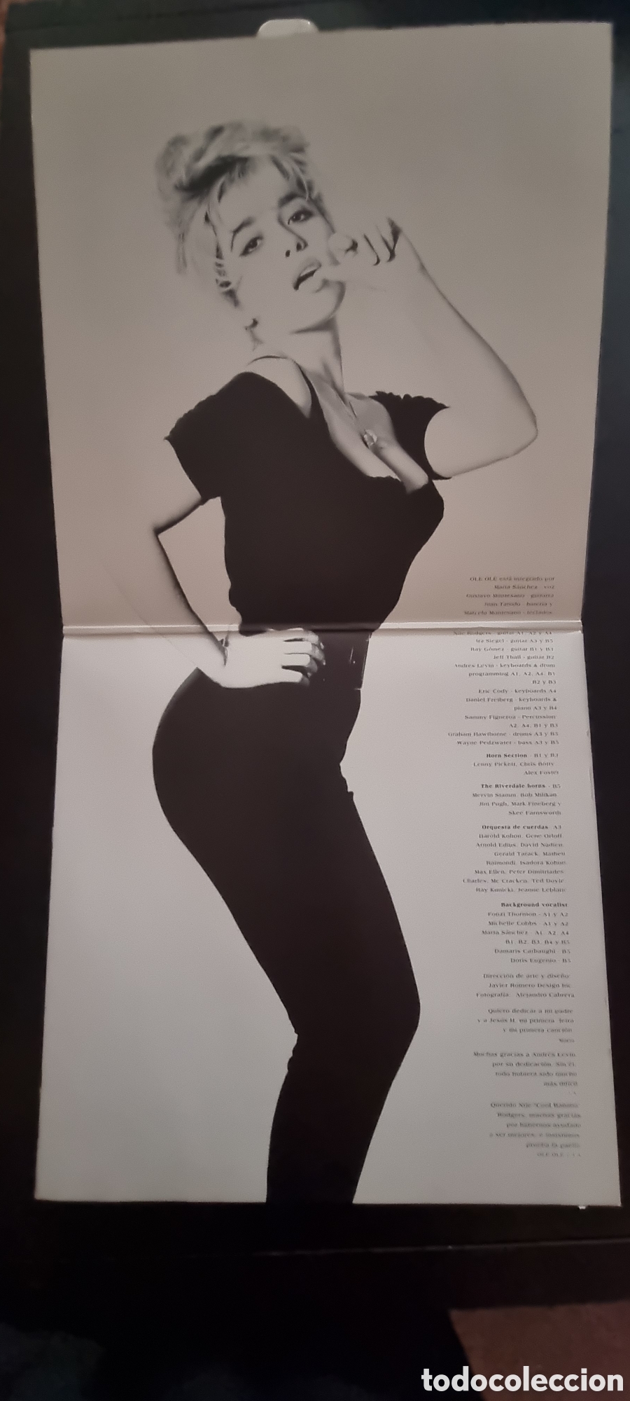 Discos de vinilo: OLE OLE - 1990 LP Marta S&aacute;nchez - Foto 2