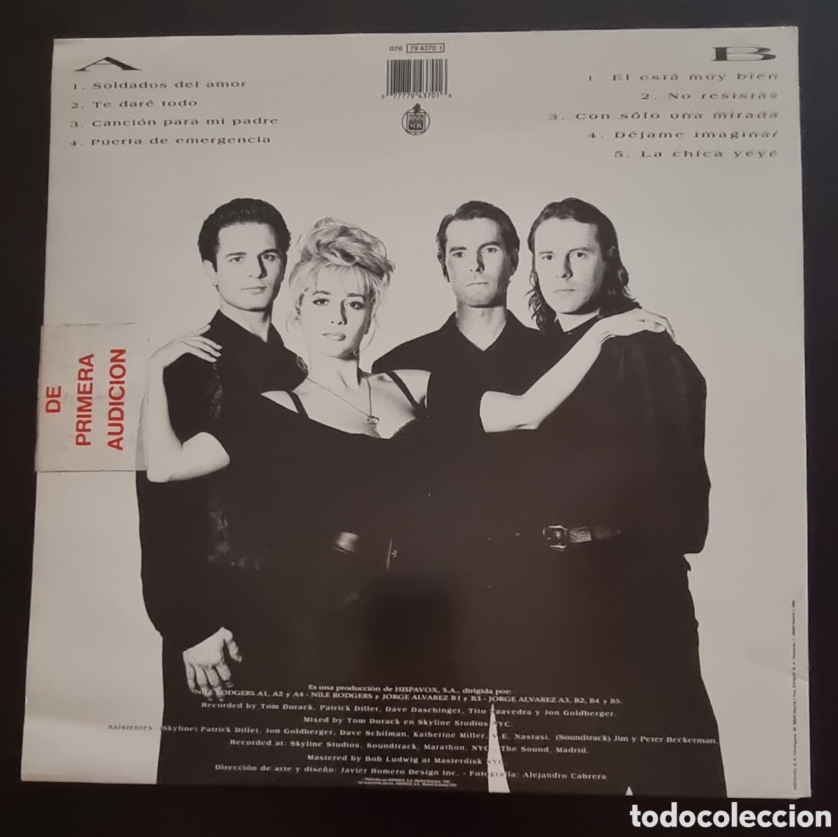 Discos de vinilo: OLE OLE - 1990 LP Marta S&aacute;nchez - Foto 3