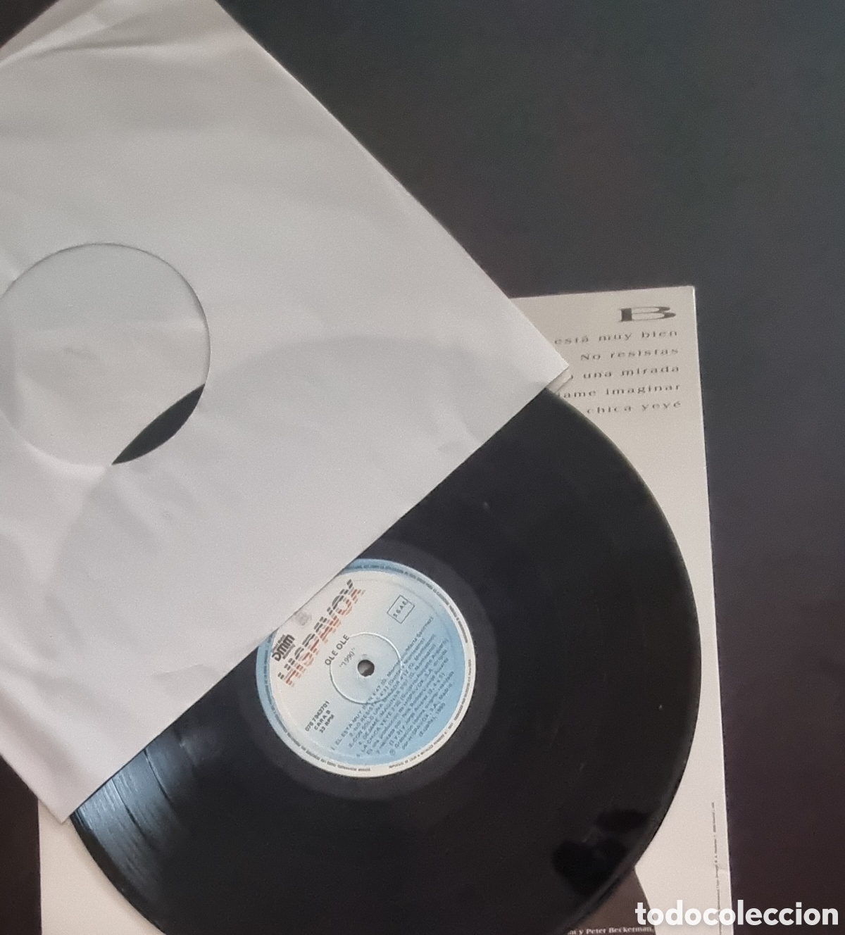 Discos de vinilo: OLE OLE - 1990 LP Marta S&aacute;nchez - Foto 5