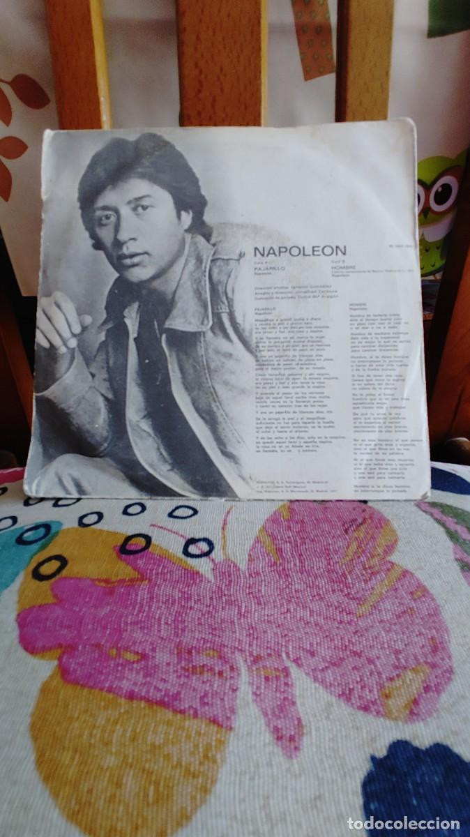 Discos de vinilo: NAPOLEON-SINGLE PAJARILLO - Foto 2