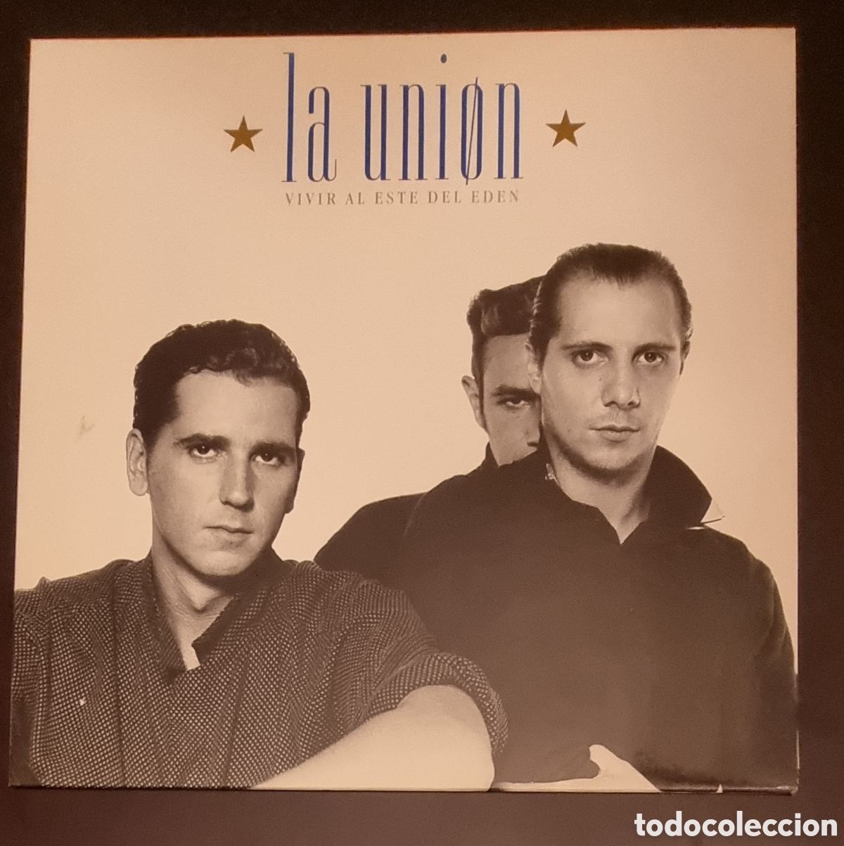 Discos de vinilo: LA UNION-VIVIR AL ESTE DEL ED&Eacute;N 1988 - Foto 1