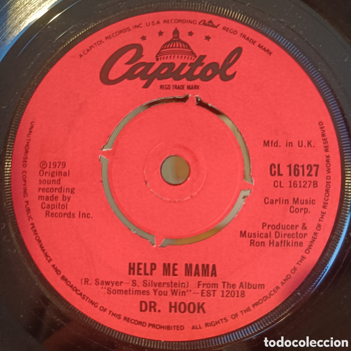Discos de vinilo: Dr. Hook &lrm;&ndash; Sexy Eyes (7&rdquo;, Pop) - Foto 1