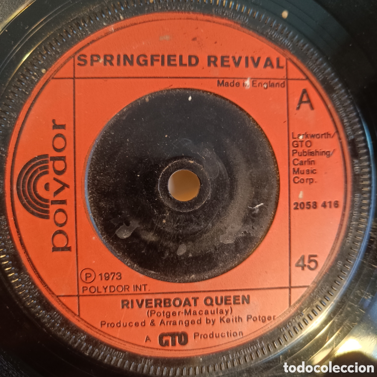 Discos de vinilo: Springfield Revival &ndash; Riverboat Queen (7&rdquo;, Pop) - Foto 1