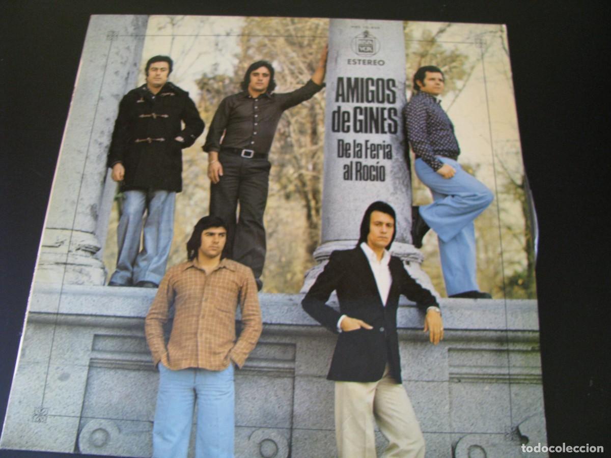Discos de vinilo: DISCO LP VINILO. AMIGOS DE GINES. DE LA FERIA AL ROCIO - Foto 1