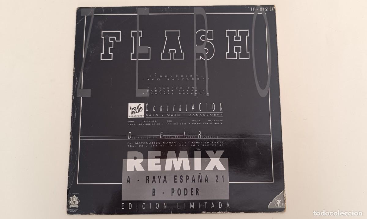 Discos de vinilo: Flash Zero &ndash; Raya Espa&ntilde;a 21 (Remix) - Foto 2