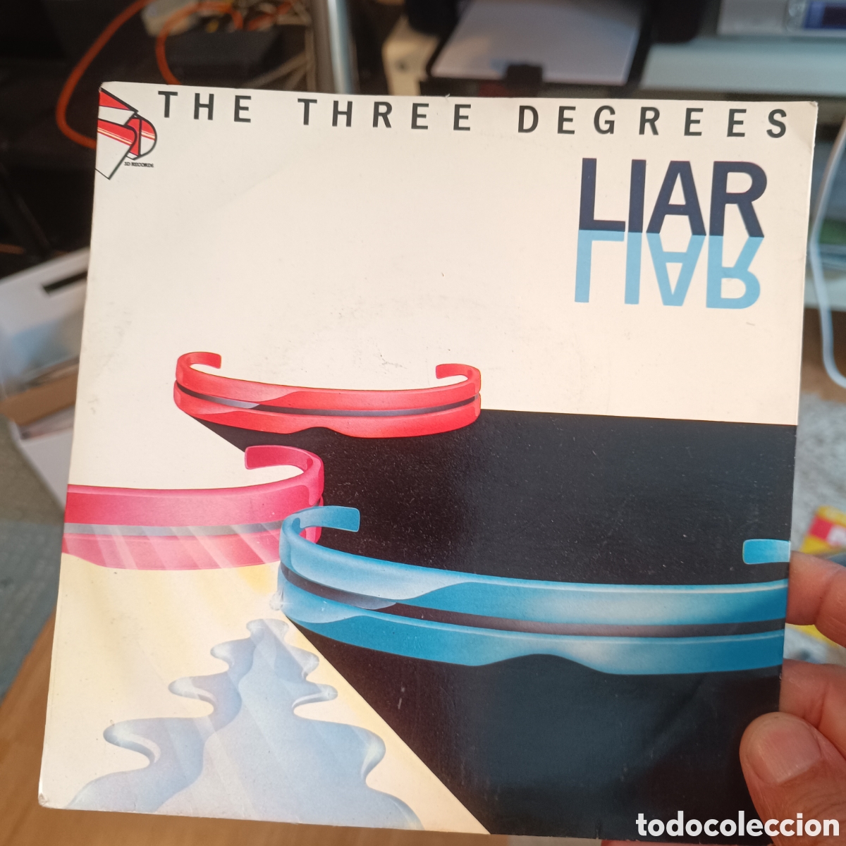 Discos de vinilo: The Three Degrees &ndash; Liar (7&rdquo;, Funk) - Foto 1