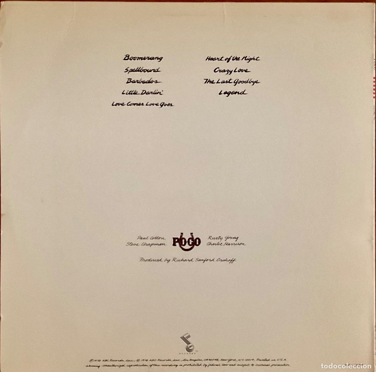 Discos de vinilo: POCO - LEGEND, country rock - Foto 2