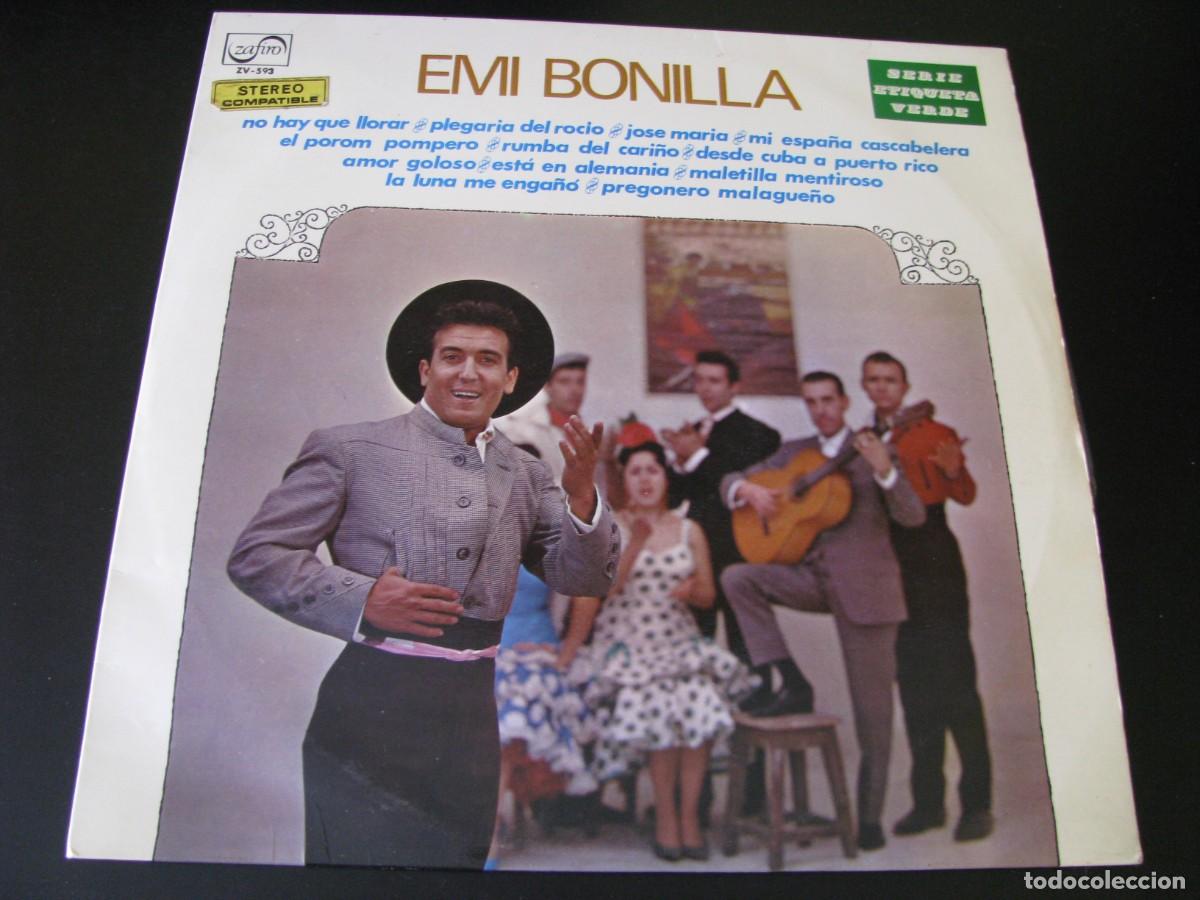 Discos de vinilo: DISCO LP VINILO. EMI BONILLA. ZAFIRO. - Foto 1