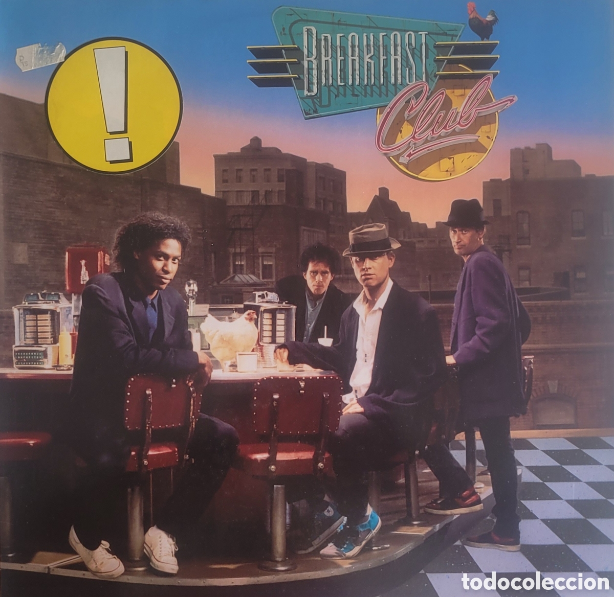 Discos de vinilo: LP BREAKFAST CLUB &rdquo; RIGHTON TRACK&rdquo; - Foto 1