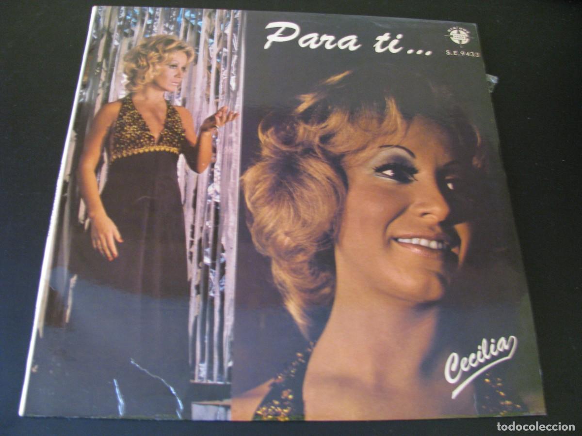 Discos de vinilo: DISCO LP VINILO. PARA TI... CECILIA BRACAMONTE. PER&Uacute;. - Foto 1