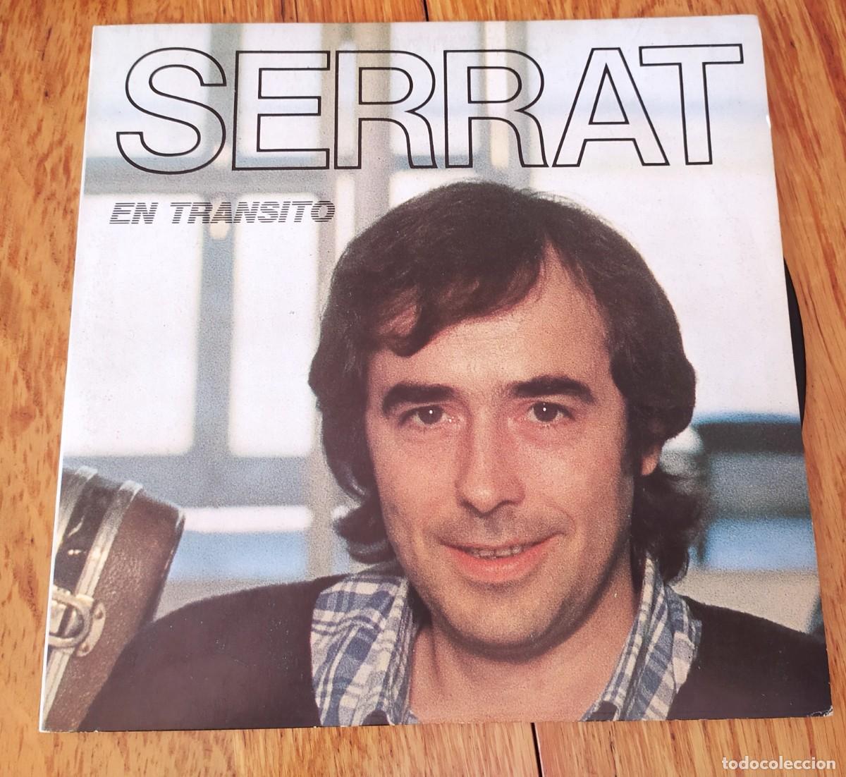 Discos de vinilo: LP Serrat. En tr&aacute;nsito 1981 - Foto 1