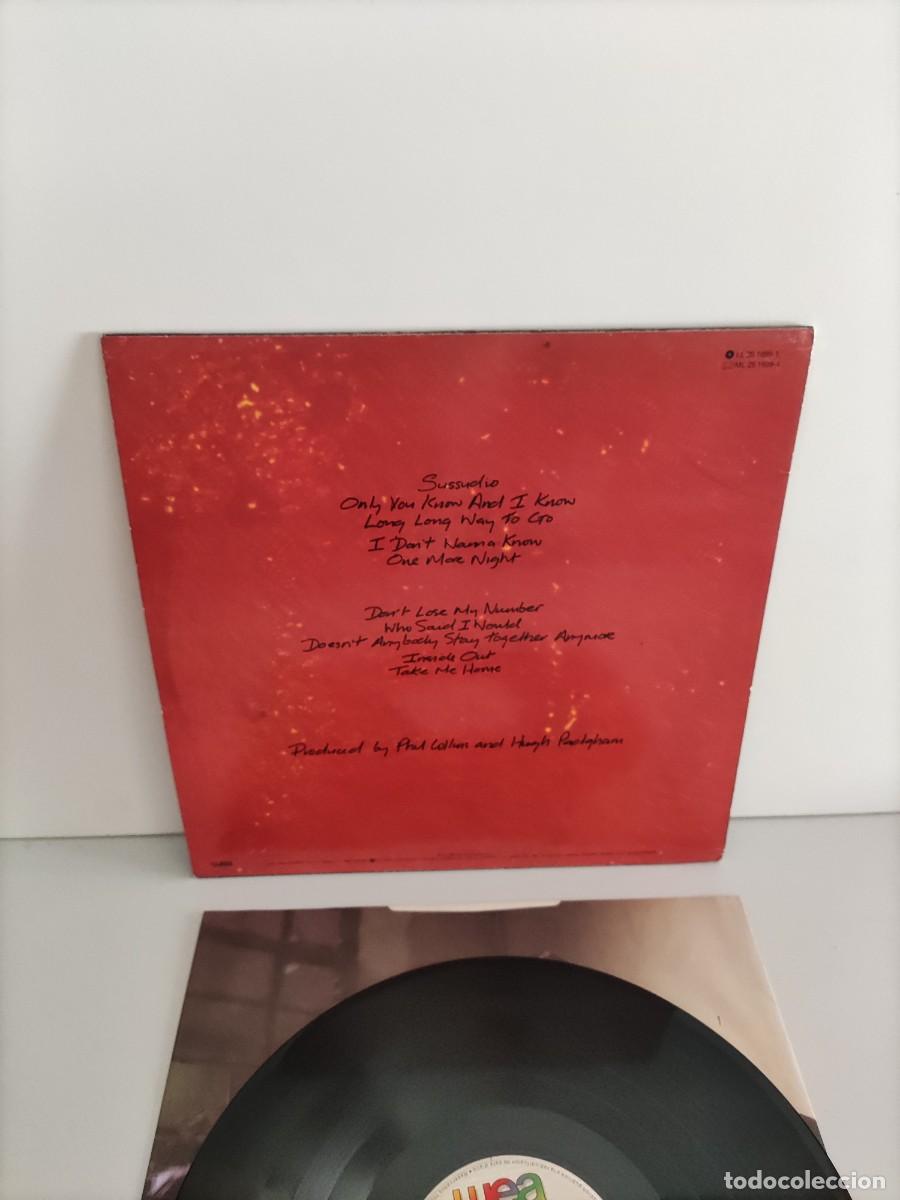 Discos de vinilo: LP 357 Phil Collins - No jacker required 1985 (Disco como nuevo) - Foto 2