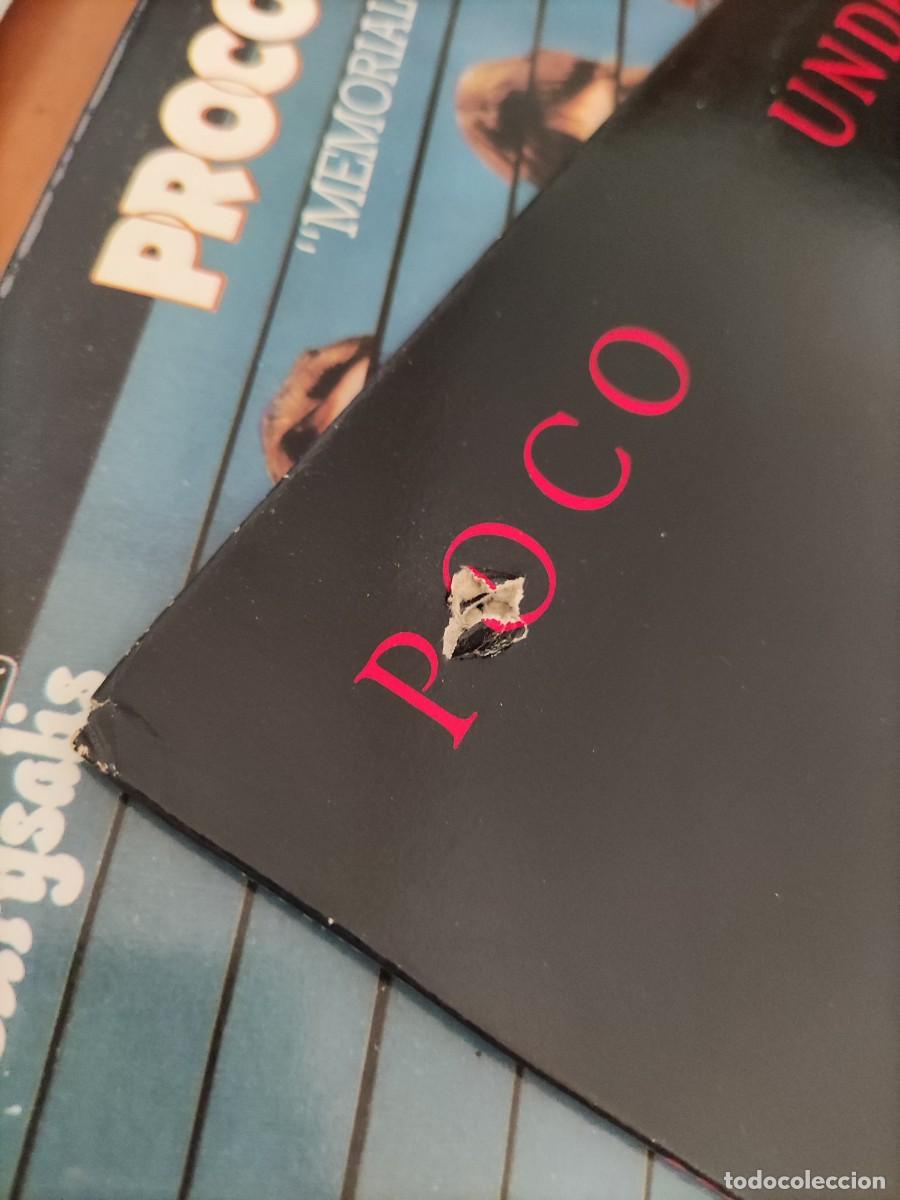 Discos de vinilo: LP 367 Poco - Under the gun 1980 (Disco como nuevo) - Foto 5