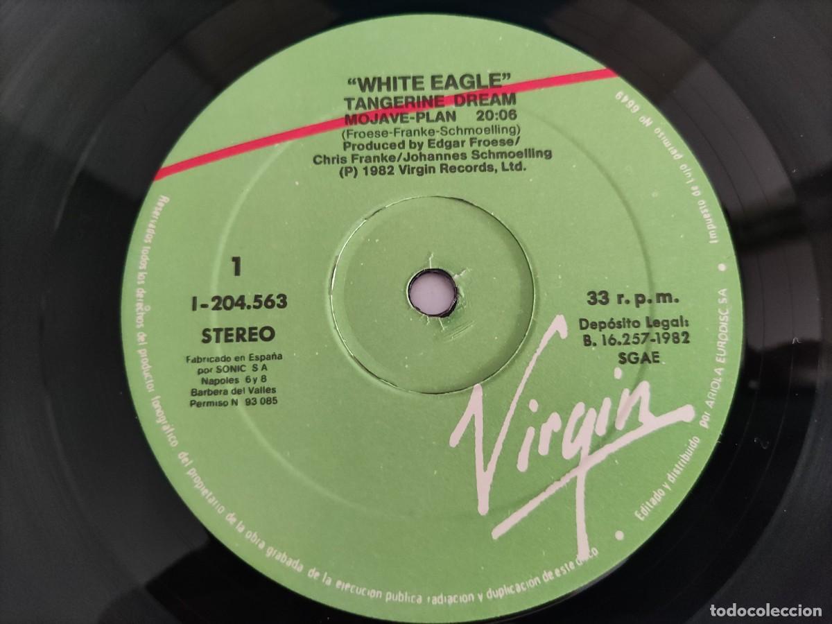 Discos de vinilo: LP 382 Tangerine Dream - White eagle 1982 (Disco como nuevo) - Foto 3